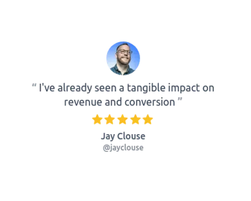Short testimonial quotes for a hero section