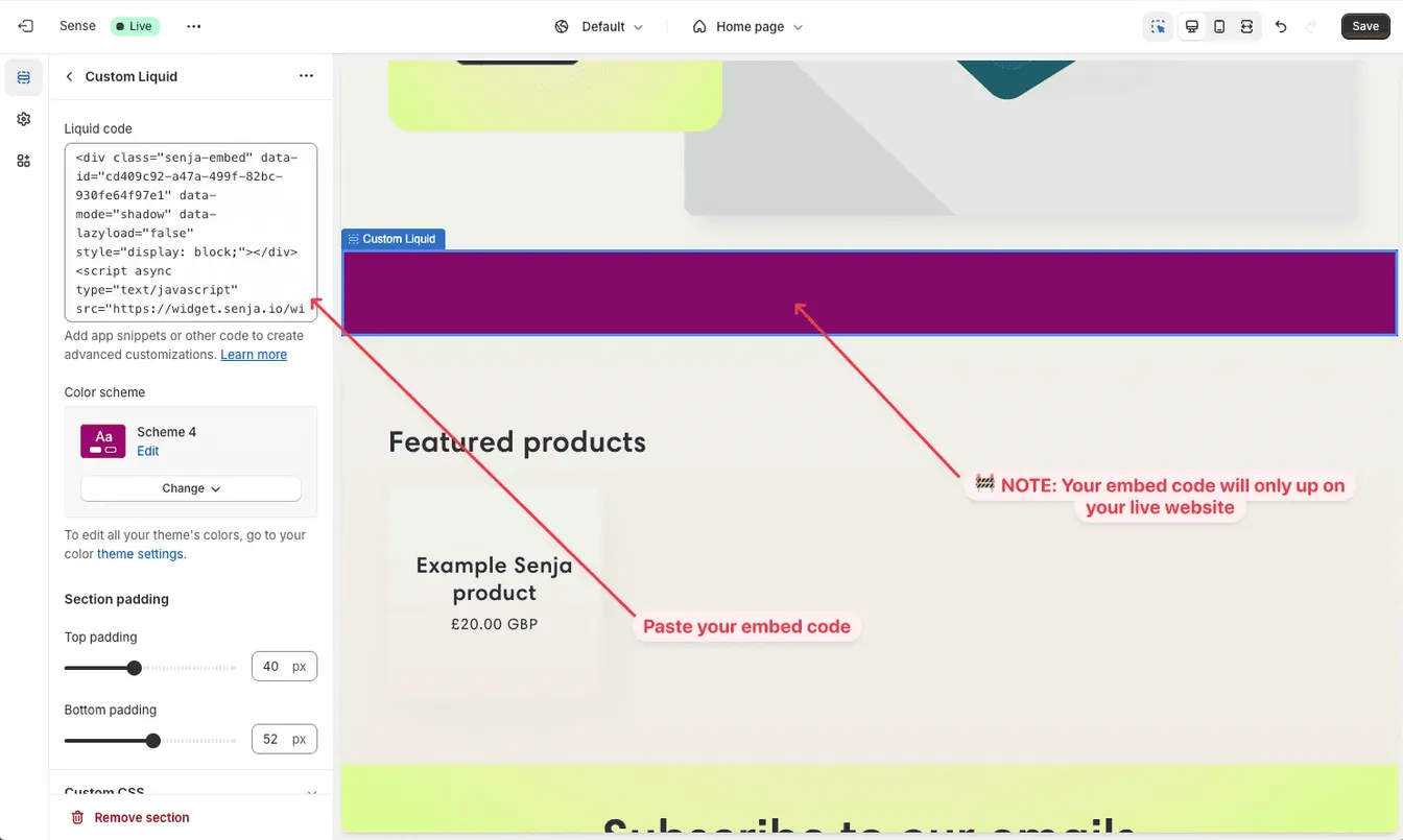 Add testimonials to Shopify