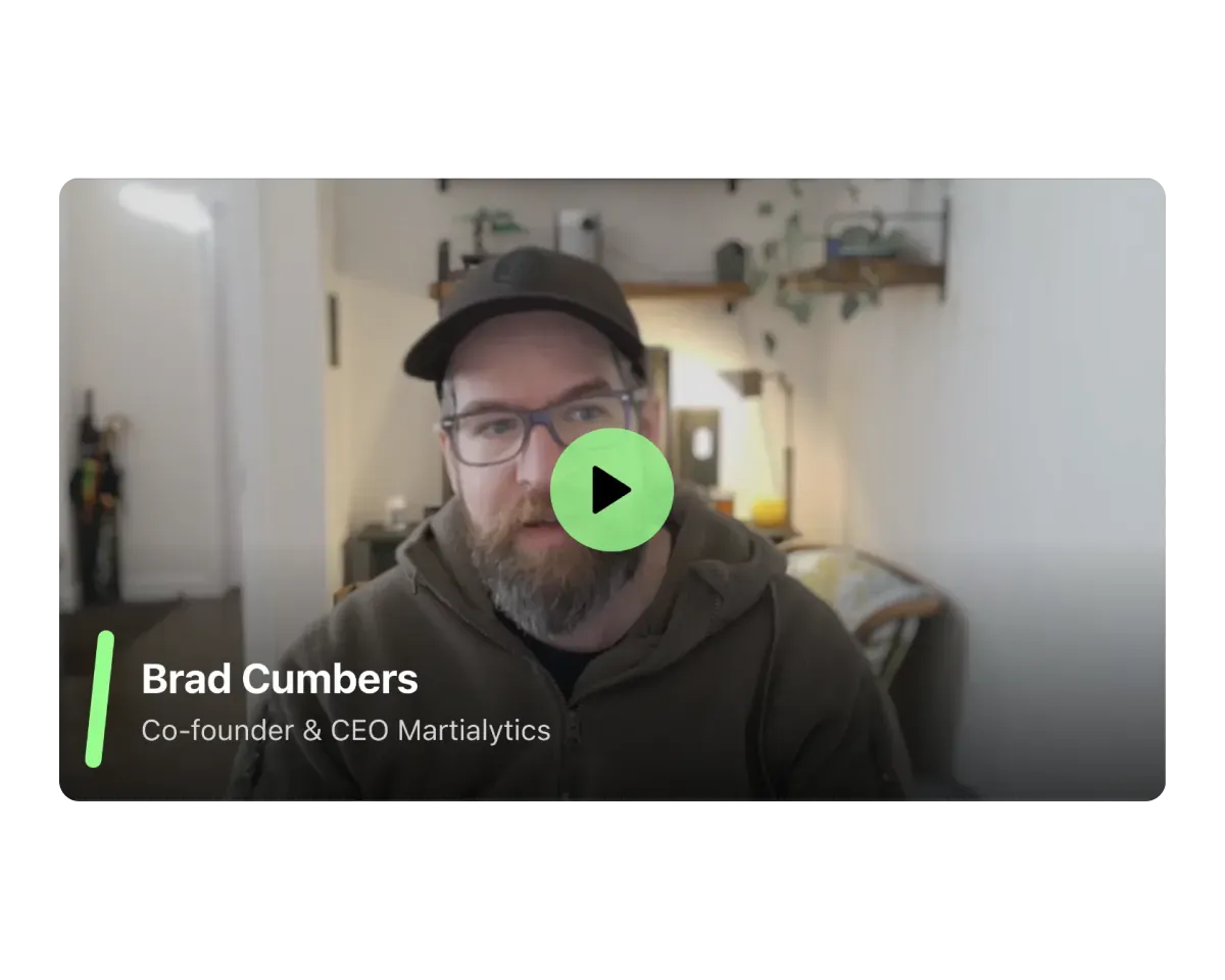 A single video testimonial