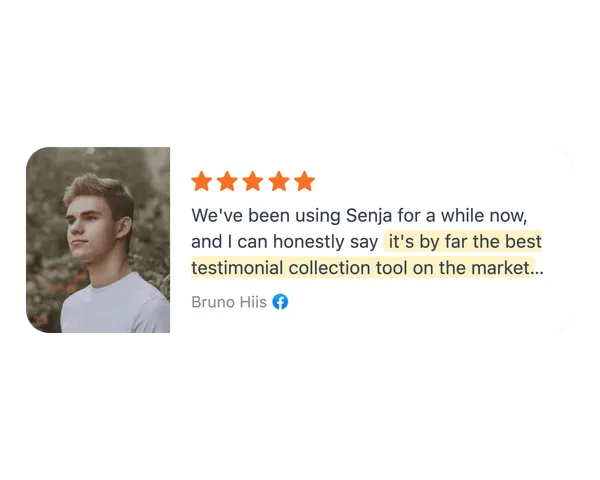 Testimonial toast