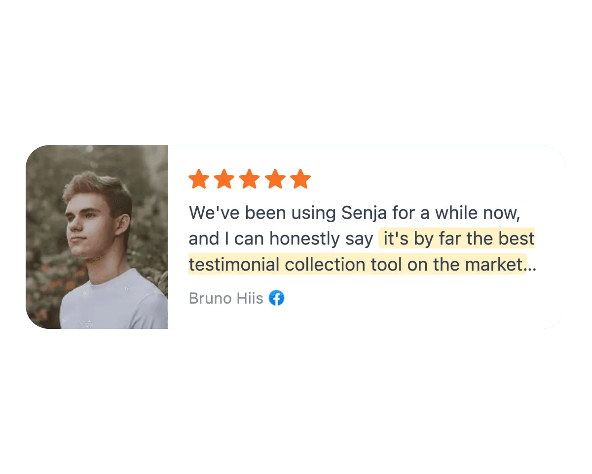 Testimonial toast