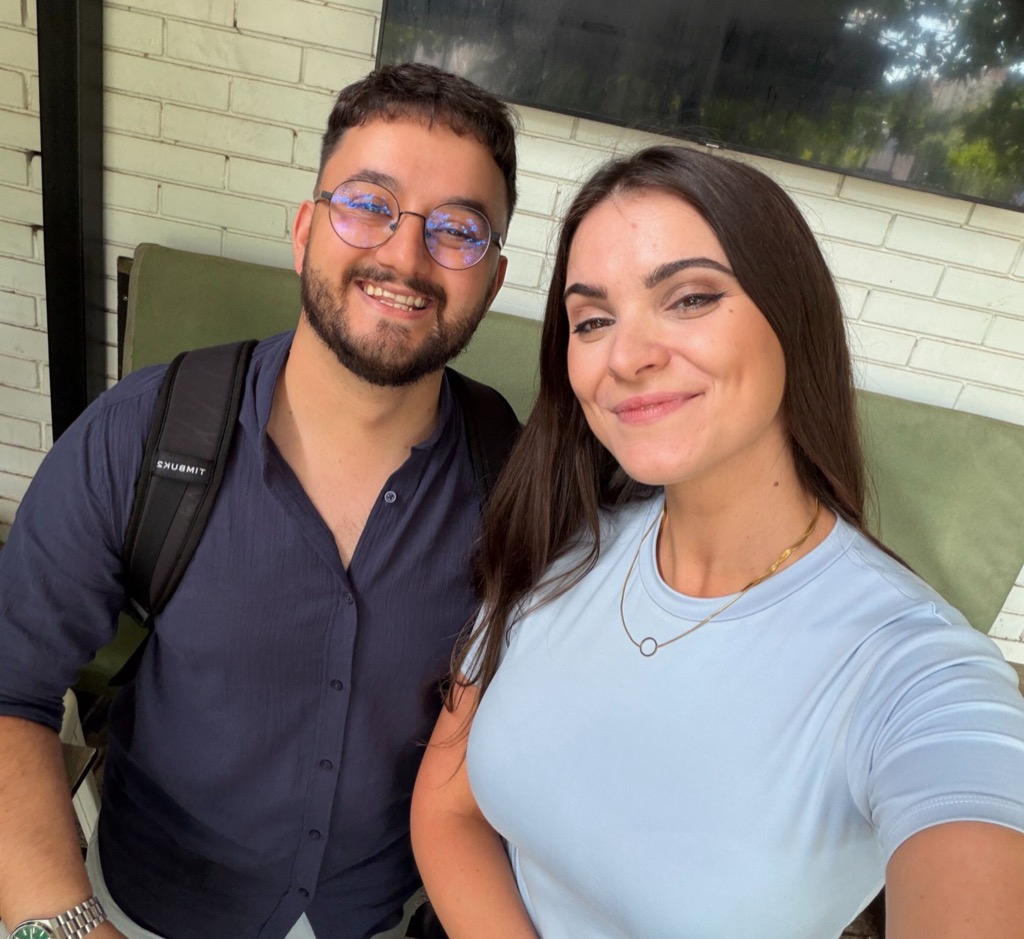 Ana and Stefan Djokić in Niš, Serbia
